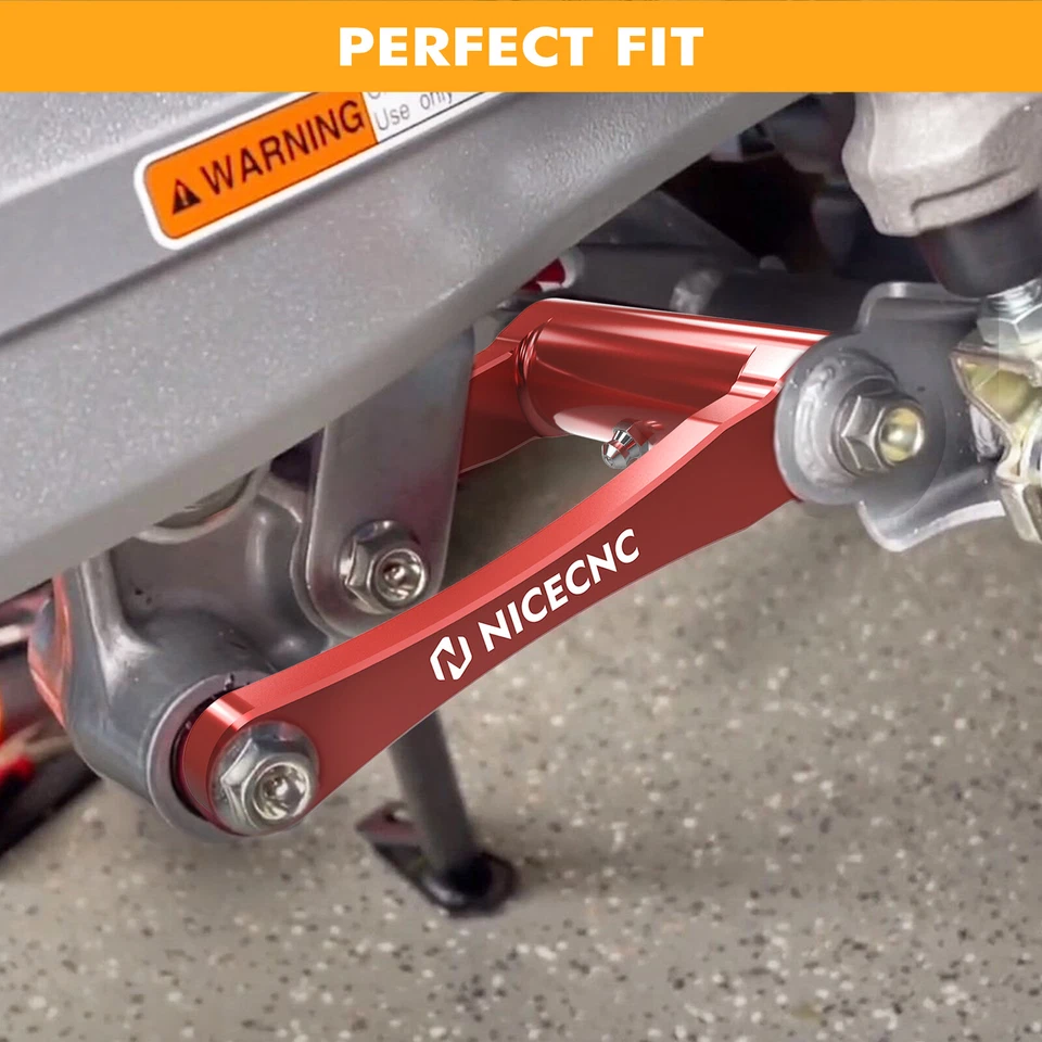 CNC Forcellone Sospensione Posteriore Abbassamento Link per Honda CRF300L 2021-2024 - Immagine 2 di 4