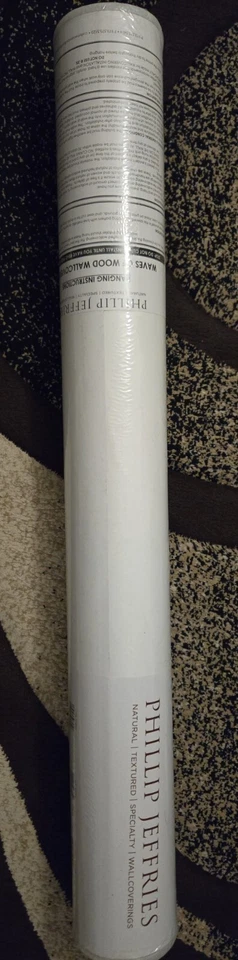 Phillip Jefferies Ondas de Carbón de Madera con Flecha de Madera Plata 9871 Precio 1/3 Foto 3 de 4