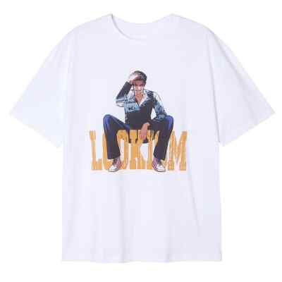 LOOKISM OFFICIAL GOODS DANIEL PARK/박옕석 IT BURNS KURZARM T-SHIRT rund Tee