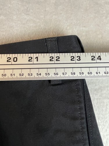 St Johns Bay Herren Hose 46x30 schwarz klassische Passform sorgenfrei (Etikett 48x32) - Bild 5 von 7