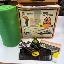 Vintage 19th Hole Birdie Combin Electric Golf Putting Cup Model 1903 Made In USA