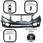 FitParts Primed Front Bumper Cover – For 2017–2021 Honda Civic Touring/EX/LX (Ships Folded)