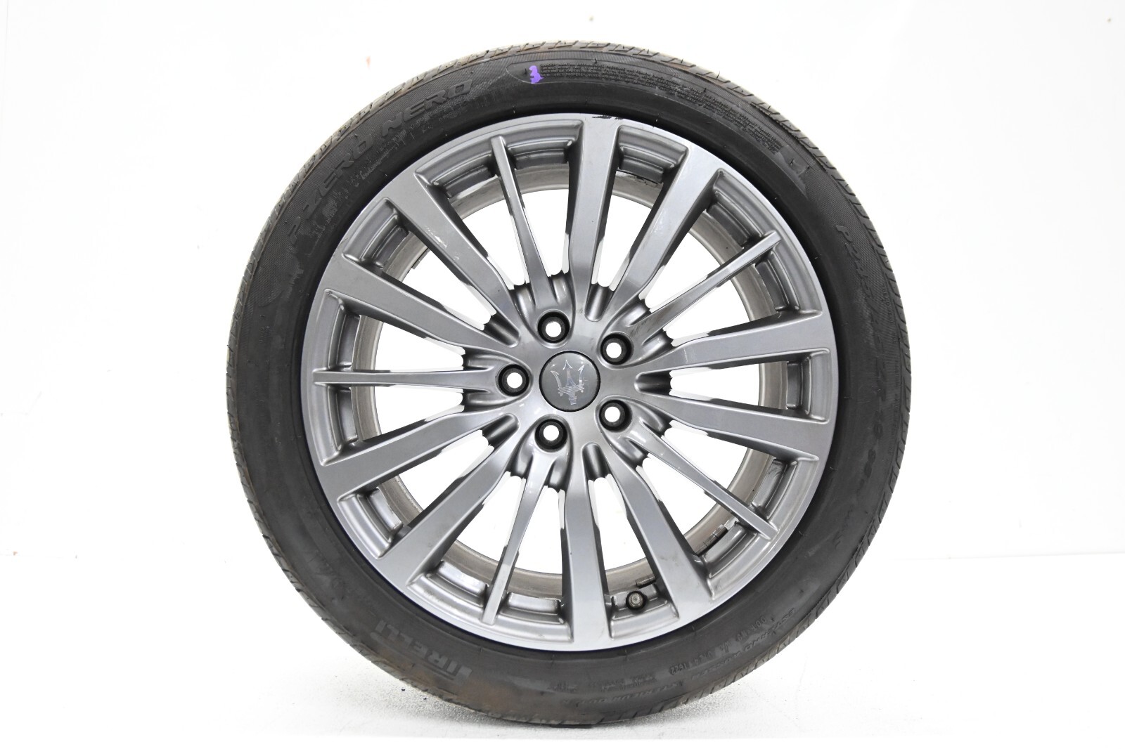 ⭐ 14-21 Maserati Ghibli Front 19" Light Alloy Speedline Rim Wheel Tire Oem