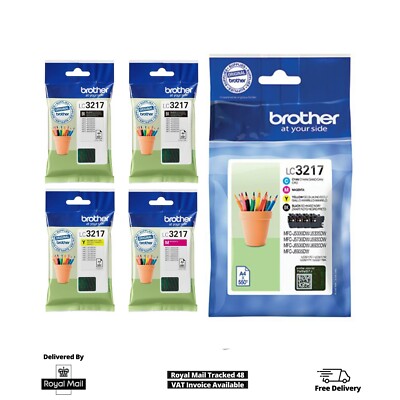 Brother LC3217 CMYK / Multipack Tintenpatronen für MFC-J5330DW MFC-J6935DW Set