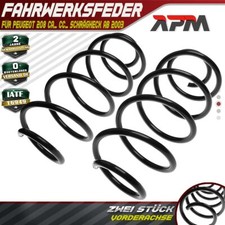 2x Federn Fahrwerksfeder Vorderachse für Peugeot 208 CA_ CC_ Schrägheck ab 2013