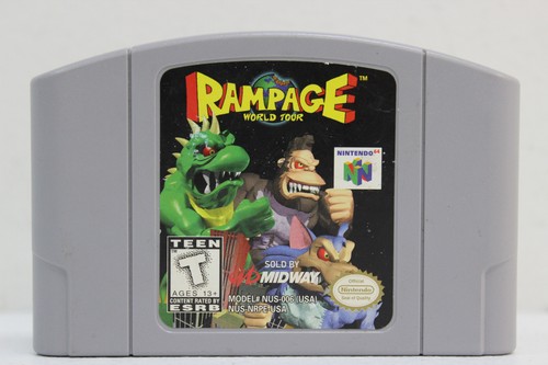 Rampage World Tour - N64 Game | eBay