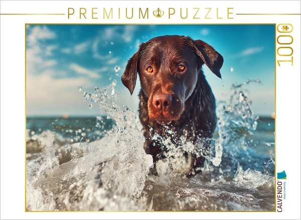 Calvendo Puzzle Soul Dog, Gives Love That You Can See | 1000 Pieces, Finished Si-image