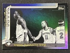 2025-26 Topps Flagship Blackout Target Exclusive Card Big Apple W # 274 Knicks