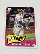 2021 Topps Baseball 1965 Topps Redux - Giancarlo Stanton - New York Yankees