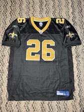 Reebok Saints Deuce Mcallister 26 Stitched Authentic Jersey Size 58 3xl Black Reebok Saints Deuce Mcallister 26 Stitched Authentic Jersey Size 58 3xl Black