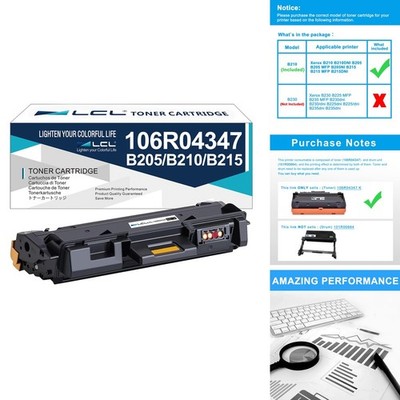 LCL Compatible Xerox B205/ B210/ B215 Toner Cartridge Replacement 106R04347