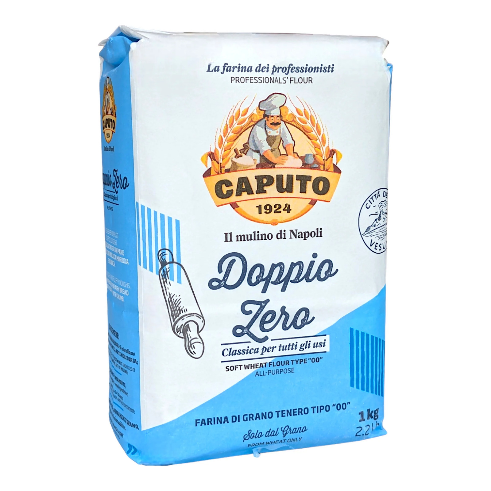 Caputo Superfine All Purpose Flour, Farina Di Grano Tenero Tipo ""00"", 1kg