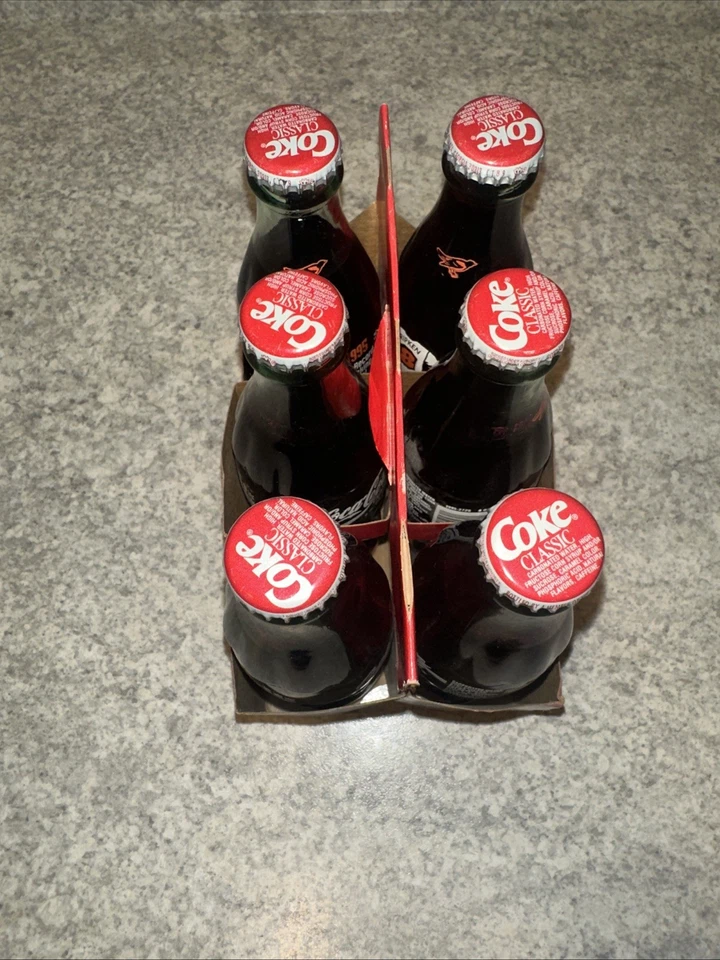 1995 Cal Ripken "Record Breaking Year" 6-pack Coca-Cola *Unopened* - Image 3 of 4