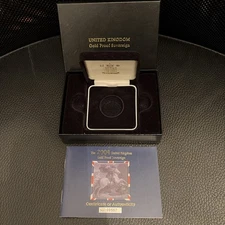 2004 Royal Mint Sovereign Gold Proof, Box, Coa NO COIN