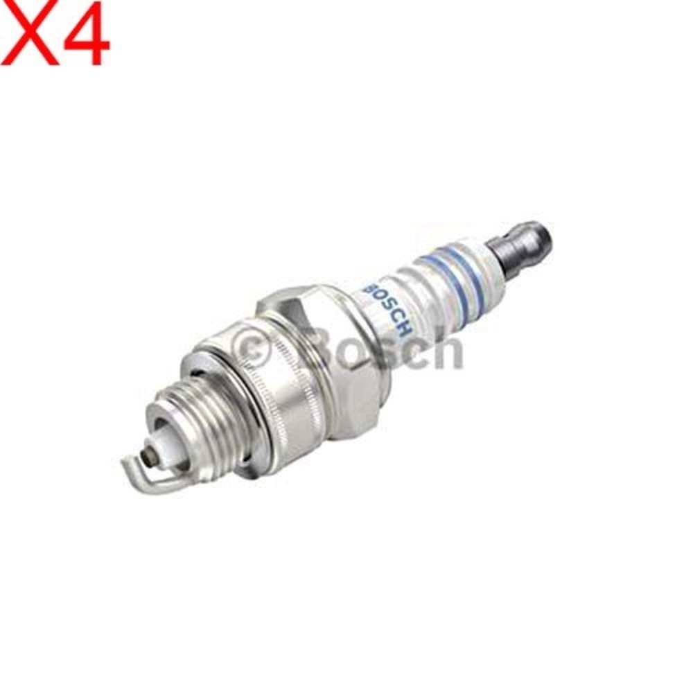 BOSCH X4 Spark Plug For HOLDEN 48215 E Series EJ EK F FB H HK 48-69 0242219512