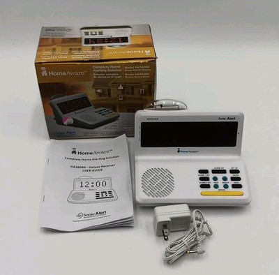 Sonic Alert Home Aware HA360R Alerting Solution Hearing Impaired 
