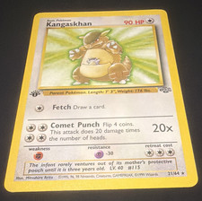 The Pokémon Company Kangaskhan 21/64 Jungle Rare First Edition on eBay