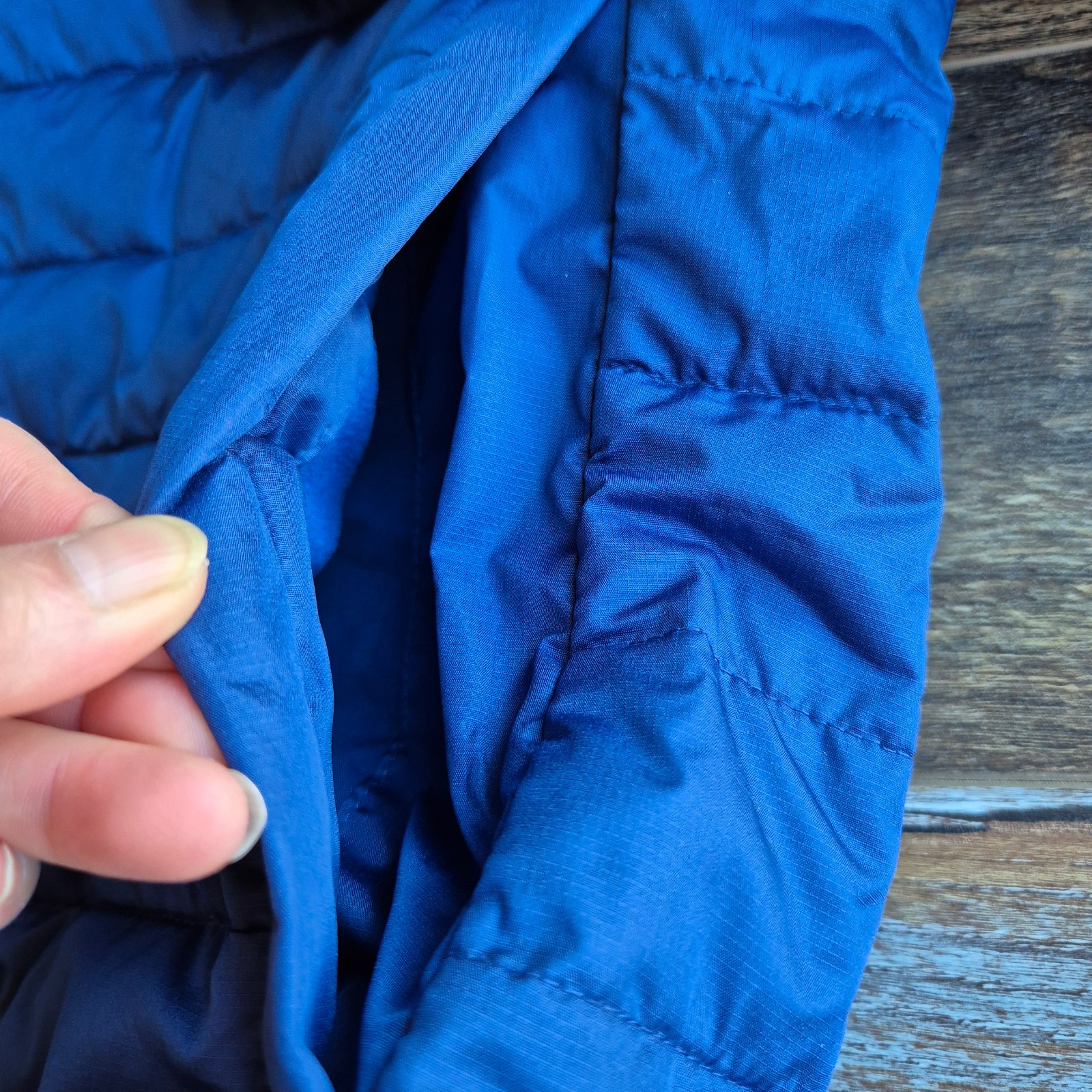 NWT Gap $100 Men's M Coldcontrol Waterproof Lightweight Puffer Jacket Navy Blue image 7