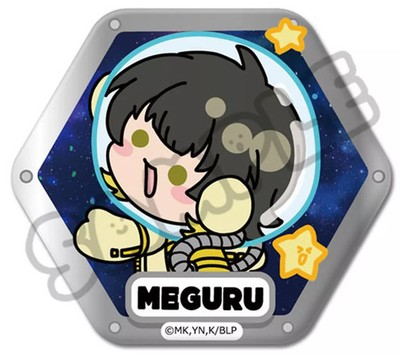 Meguru Bachira Badge Hexagonal Tin 7th Edition BLUELOCK Collectible