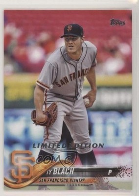 2018 Topps Online Exclusive Limited Edition /1000 Ty Blach #165 0h1
