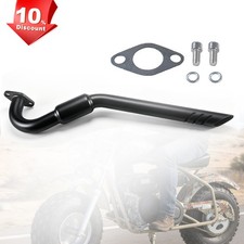 Central Long Exhaust Pipe with Cavity For Coleman CT100U FRP GMB100 Black