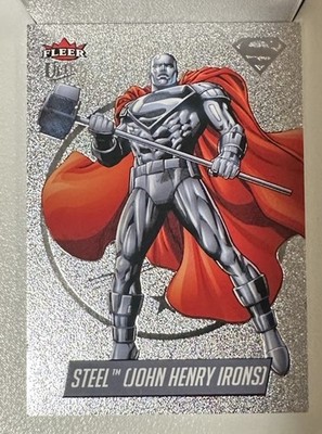 STEEL JOHN HENRY IRONS M-9  2026 Fleer Ultra DC Superman MEDALLIONS