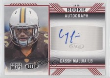 2020 Sage Hit Rookie Auto Red Cassh Maluia #A94 Auto 0w8