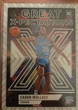 2023-24 Panini Donruss - Great X-Pectations Cason Wallace #18 (RC)