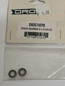 Dromida Sealed Bearings 6x10mm (2) DIDC1070 NIP