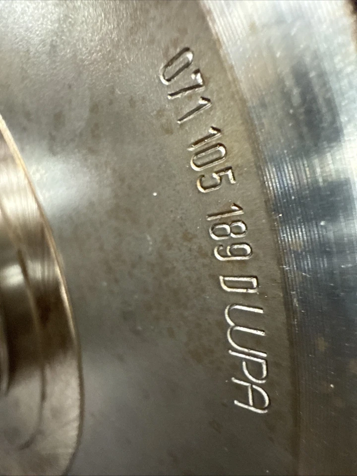 Volkswagen Passat 2012-2014 cigüeñal 3,6 L 071105189D OEM 🔥🚗 03hn CDV Foto 2 de 4