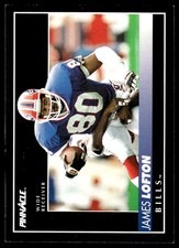 James Lofton 1992 Pinnacle #269 Bills NFL READ FREE SHIPPING AutographDen