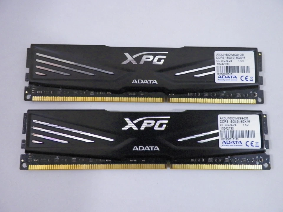 ADATA XPG 8GB (2x4GB) DDR3 1600MHz PC3-12800 Desktop RAM AX3U1600W4G9-DB - Image 2 of 3