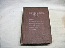 706-pg Henion & Hubbell Plumbing, Heating, Steam, Mill Supply Catalog No. 31