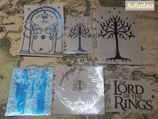 In Stock The Lord of the Rings Series Metal Material Adhesive Decorative Sticker