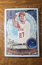 2019 Topps Allen & Ginter - Baseball Star Signs Mike Trout #BSS-15