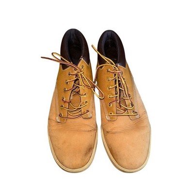 Timberland Groveton Chukka Boots Men's 7.5 Beige Lace-Up Ankle Boots fair UC