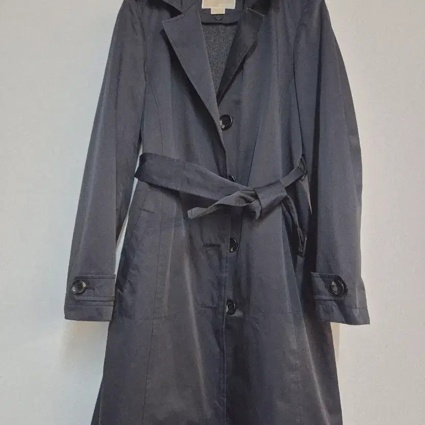 Michael Kors Women's Black Trench Coat thumbnail 3
