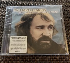 NEW & SEALED - RICHARD HARRIS - MAN OF WORDS, MAN OF MUSIC - CD RVCD-273 - Rare