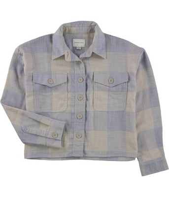 American Eagle Womens Plaid Button Up Shirt