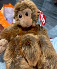 Like Punch TY Vintage Beanie Buddy HTF 1995 Mischief Monkey tush & hang tags