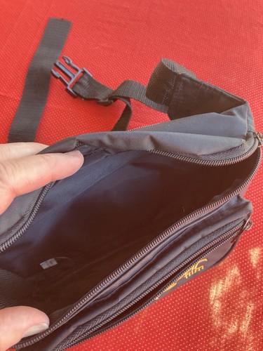 Vintage Kodak Film Fanny Pack Adjustable Waist Strap Camera 3 Zippers 1990 Retro - Bild 3 von 8