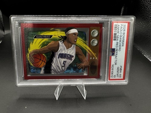 Paolo Banchero [Red] #NBA-A9 2025 Bowman NBA Anime card