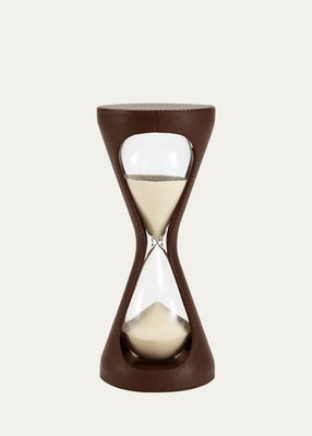 RARE NWT 100% Authentic Assouline Mirage Leather Hourglass Luxury Designer Gift