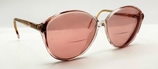 Vintage Silhouette M1156 Pink Translucent Oval Sunglasses FRAMES ONLY