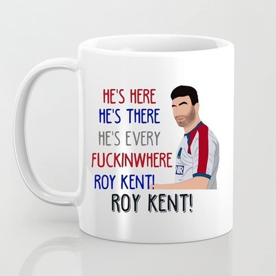 Teed Inspired Keent Mug He Here He There Coffee Cup Gift for Him or Her (11oz)