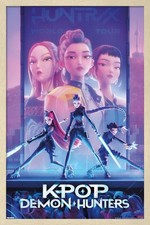 Netflix KPop Demon Hunters 2025 - One Sheet Wall Poster, 34L x 22.4W, Blonde