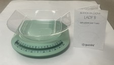 Vintage Guzzini Lady B Kitchen Scale Mint Gre...