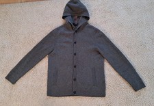 März München Merinowolle Herren Strickjacke Jacke Gr L 54 56 XL Hoodie