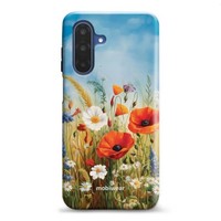 HandyhüLle FüR Galaxy A17 5G Mobiwear Case Cover SchutzhüLle Etui Wiesenblumen