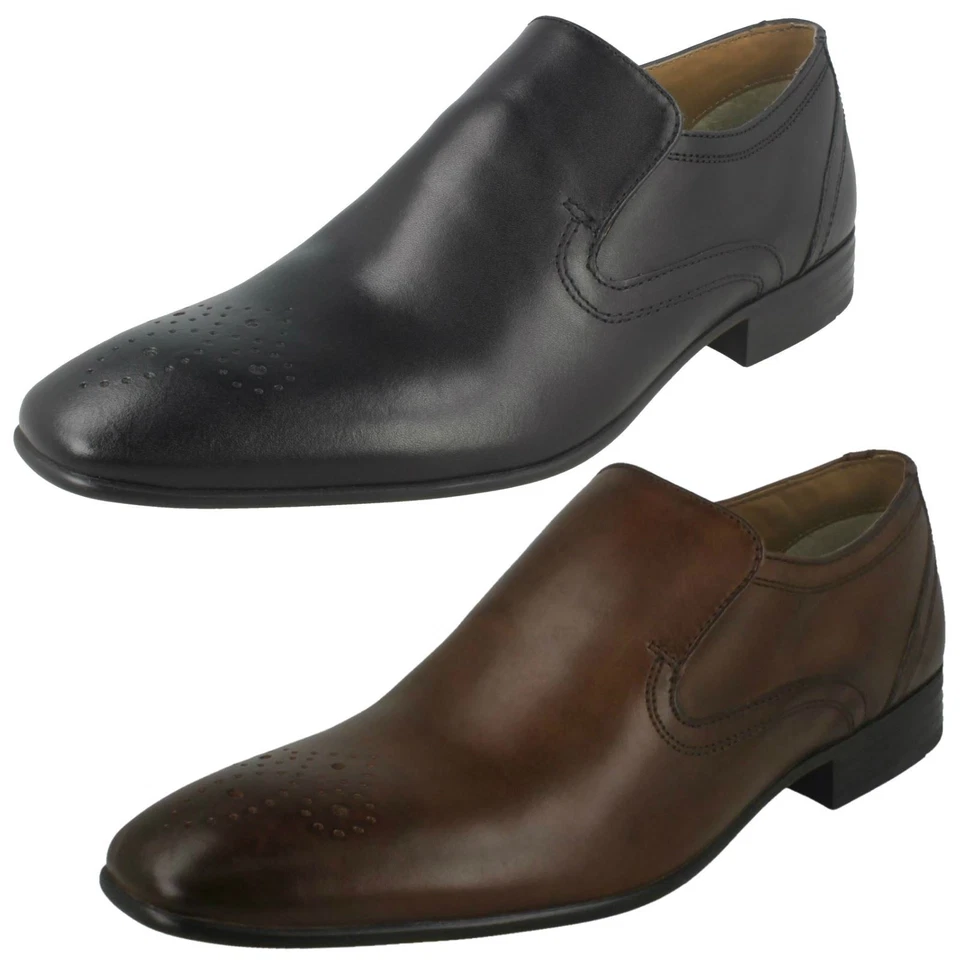 Herren Base London Formelle Schuhe Mit Brogue Detail Era Mto - Bild 1 von 1